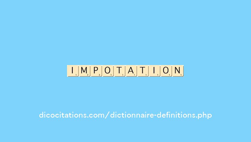 impotation
