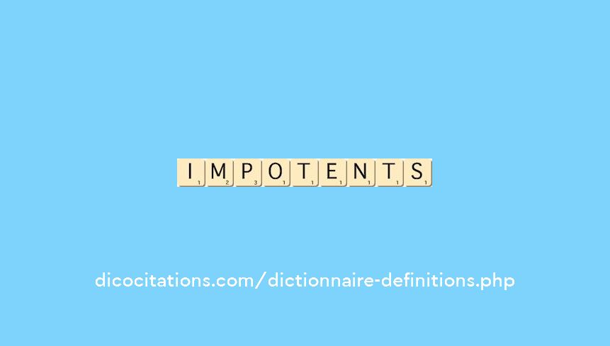 impotents impotents