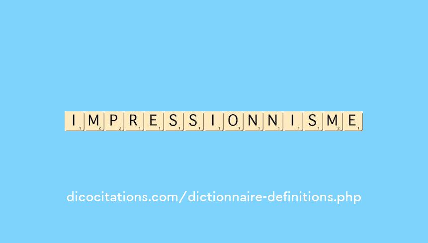 impressionnisme