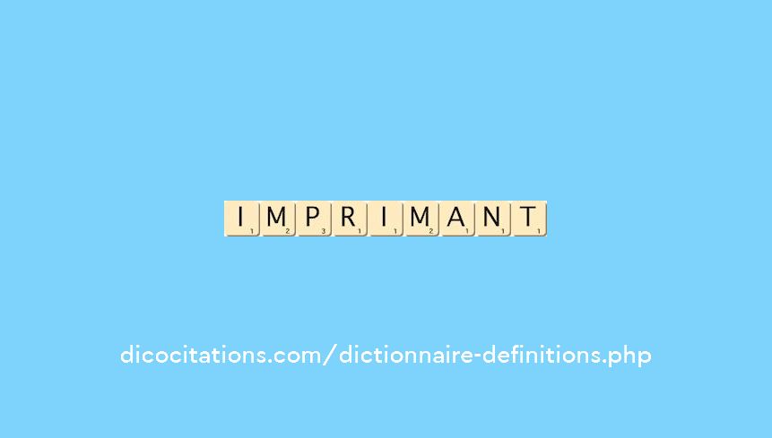 imprimant imprimant