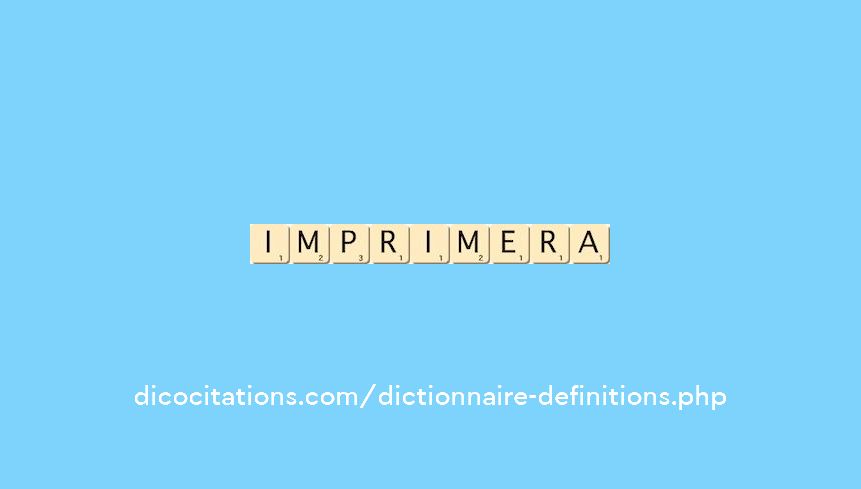 imprimera imprimera