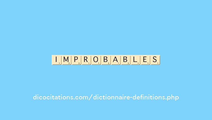 improbables improbables