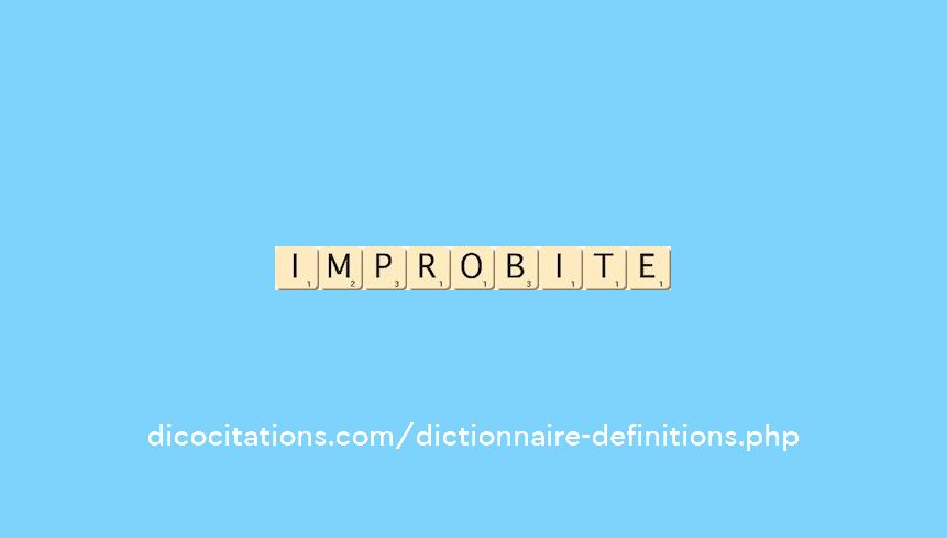 improbite