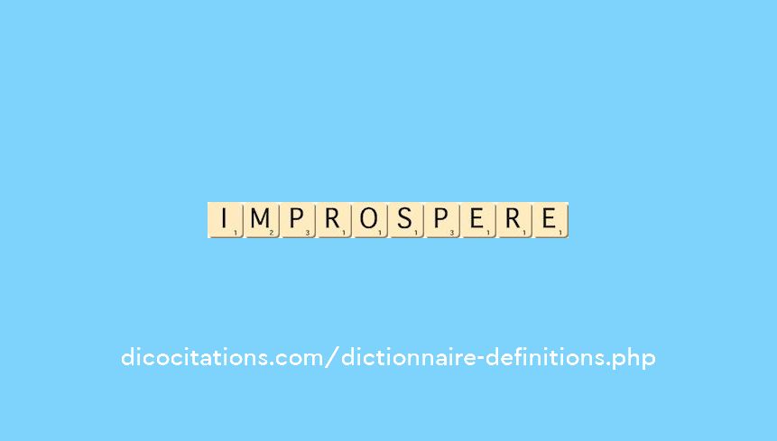 improspere