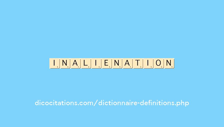 inalienation