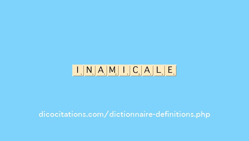 inamicale inamicale