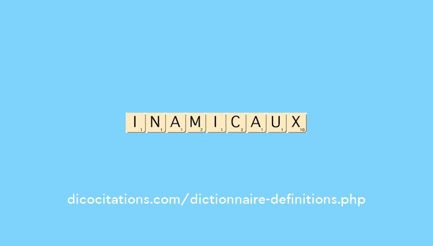inamicaux inamicaux