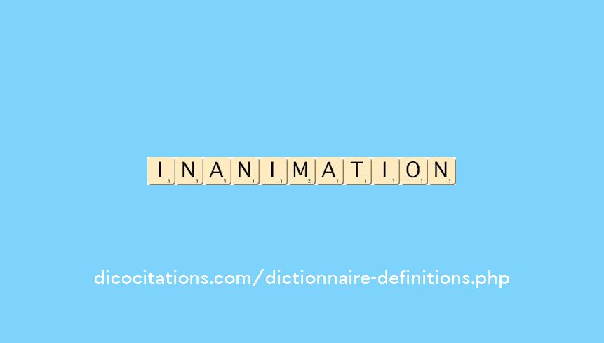 inanimation inanimation