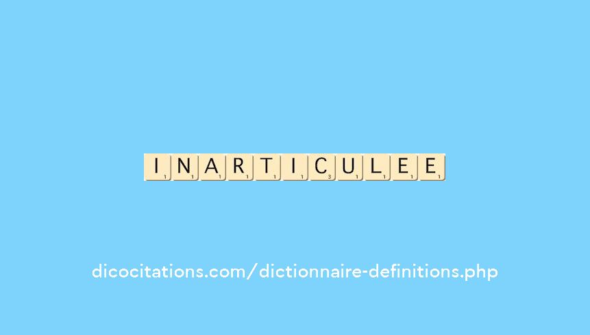 inarticulee inarticulee