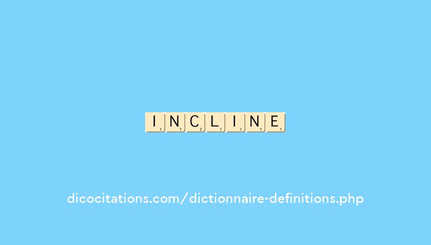 incline