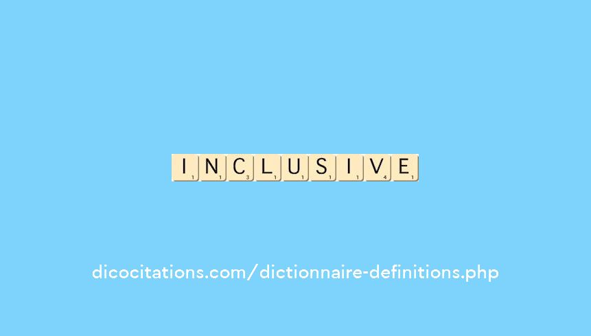 inclusive inclusive