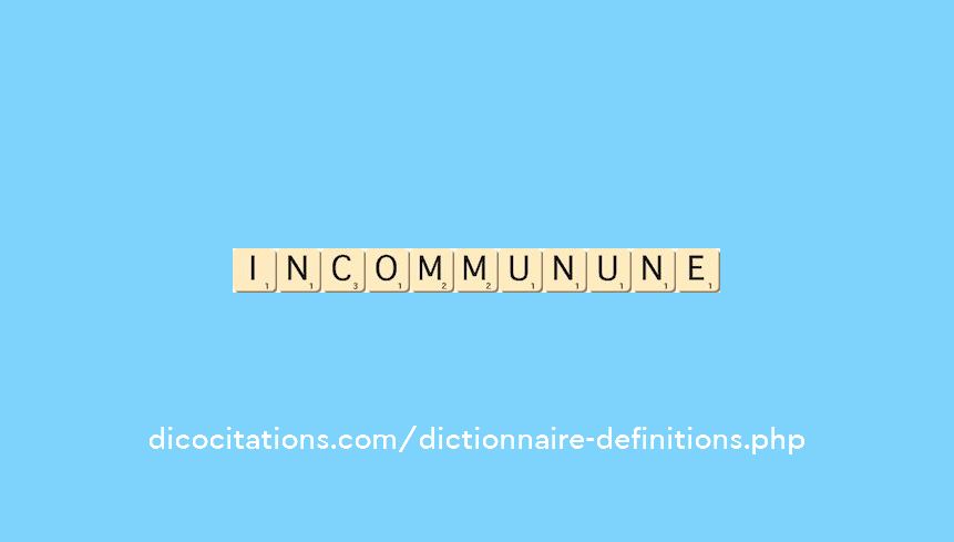 incommun--une