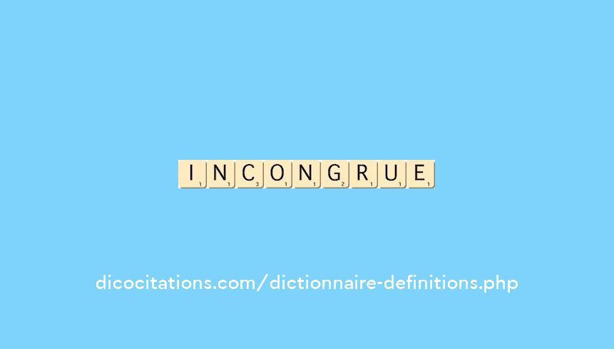 incongrue