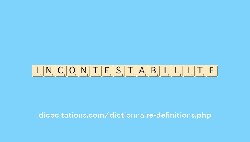 incontestabilite