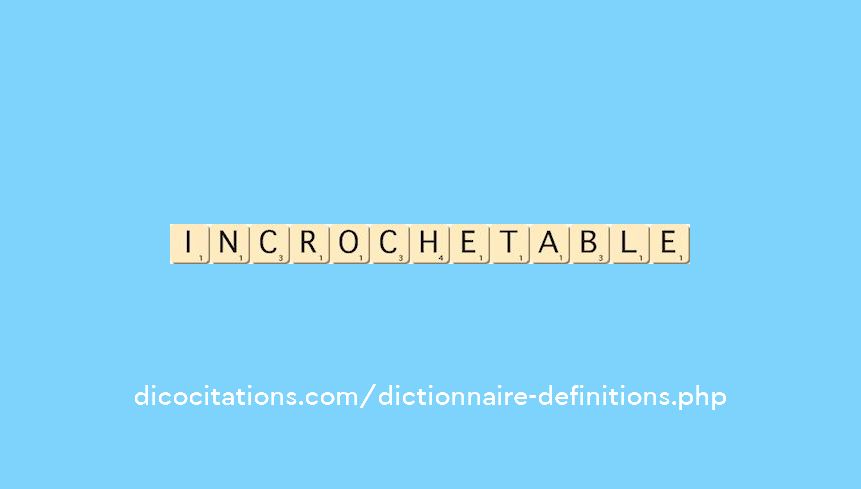 incrochetable incrochetable