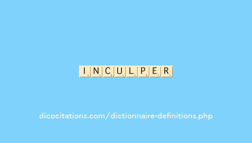 inculper