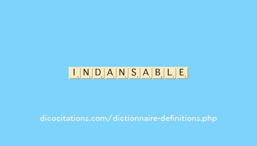 indansable indansable