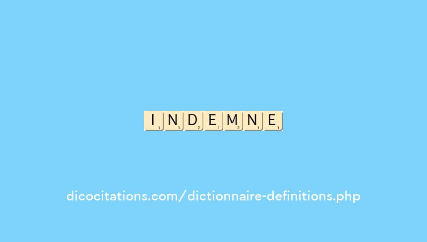 indemne