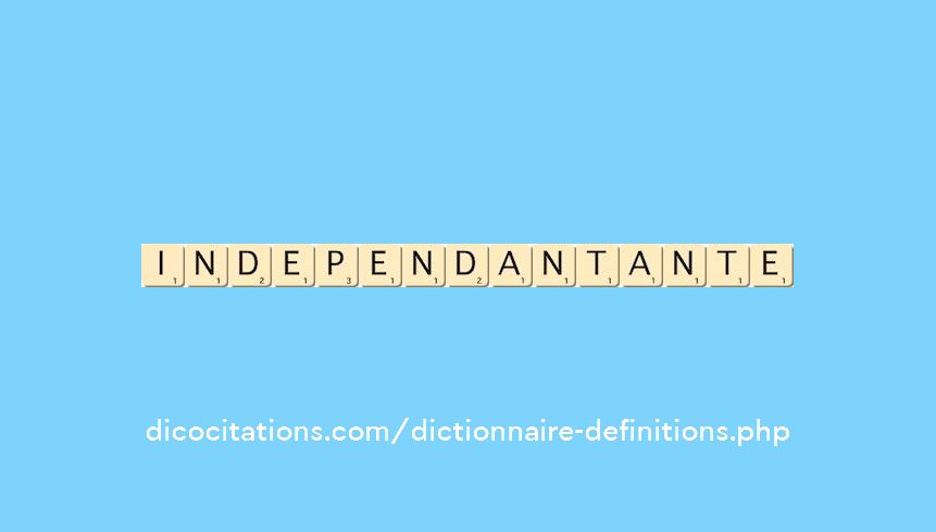 independant--ante