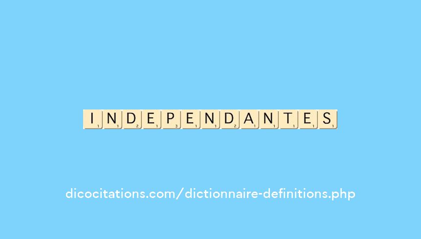 independantes