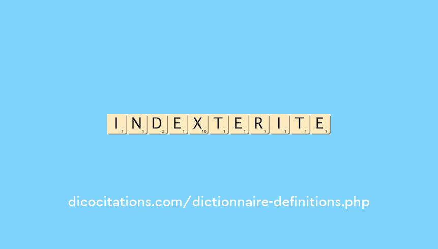 indexterite