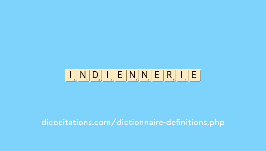 indiennerie