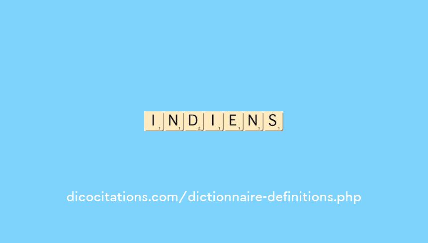 indiens indiens