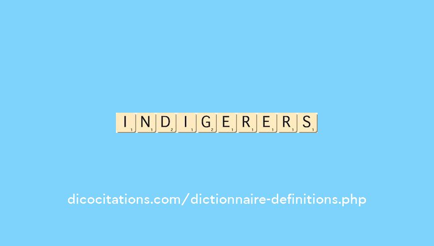 indigerer--s--