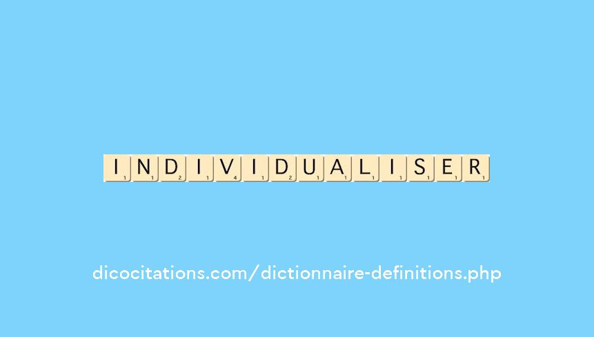 individualiser