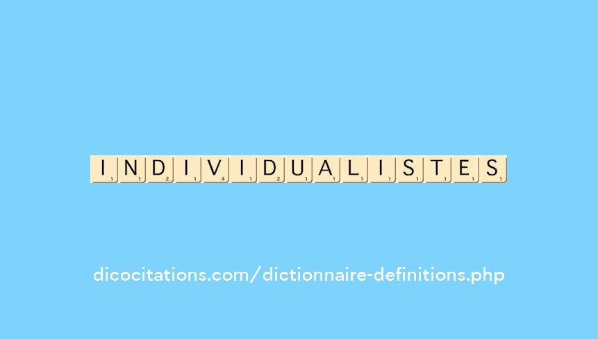 individualistes