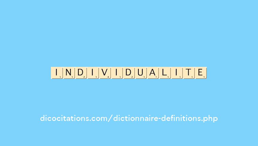 individualite