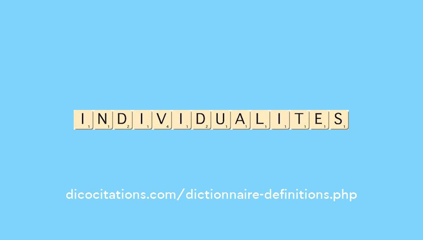 individualites
