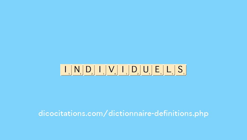 individuels individuels