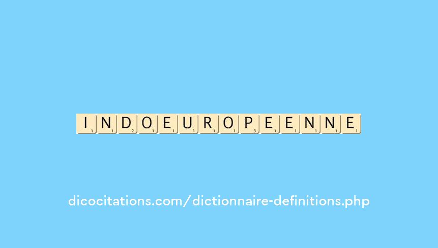 indo-europeenne