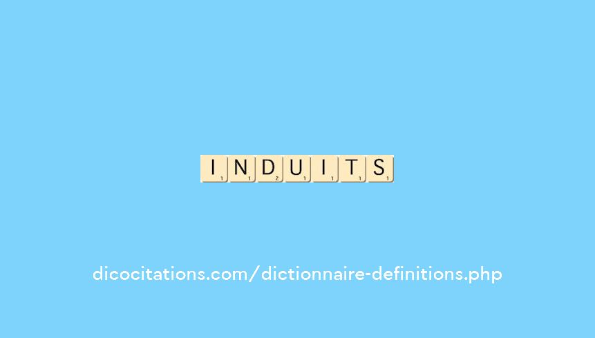induits induits