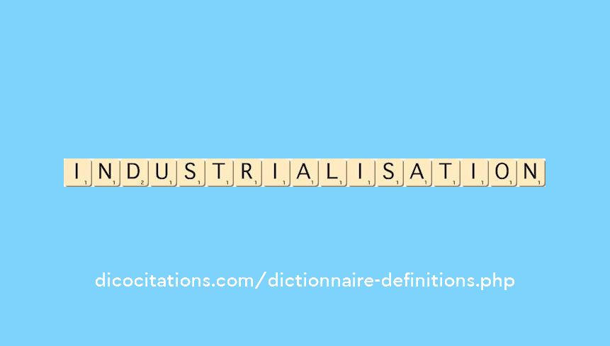 industrialisation