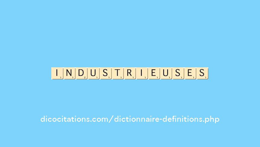 industrieuses industrieuses