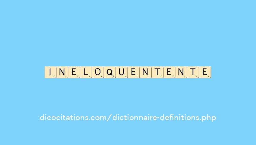 ineloquent--ente