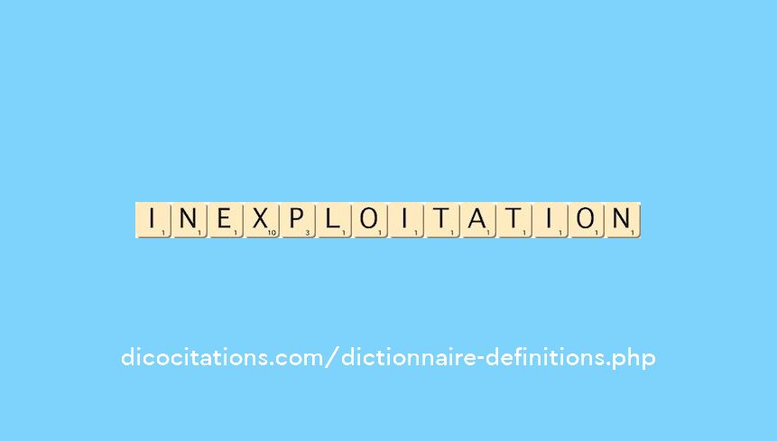 inexploitation