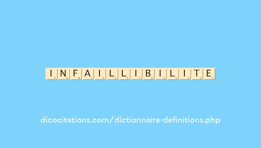 infaillibilite