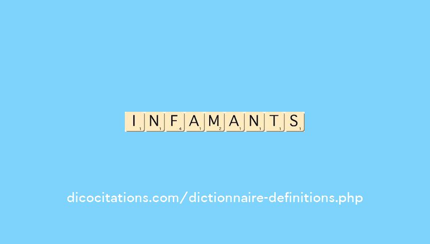 infamants infamants