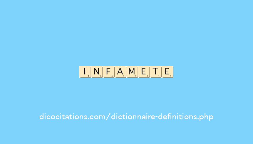 infamete