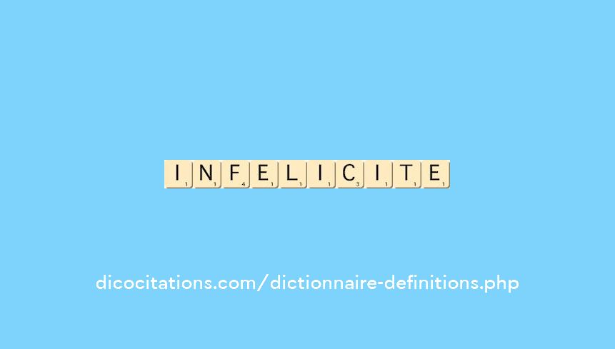 infelicite