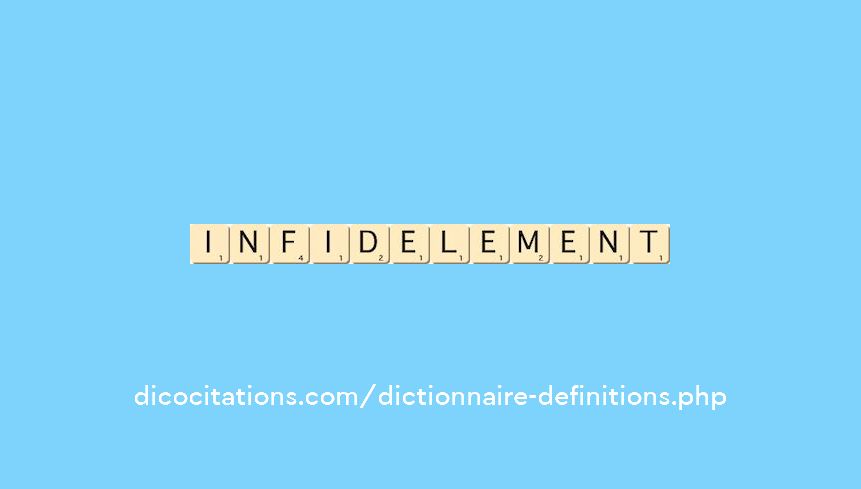 infidelement