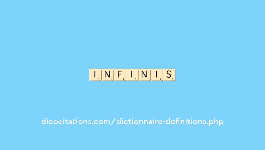 infinis infinis