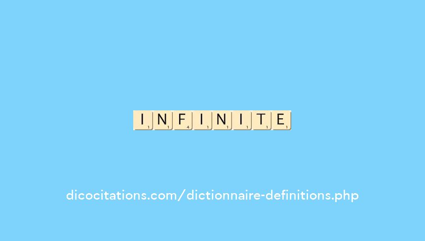 infinite