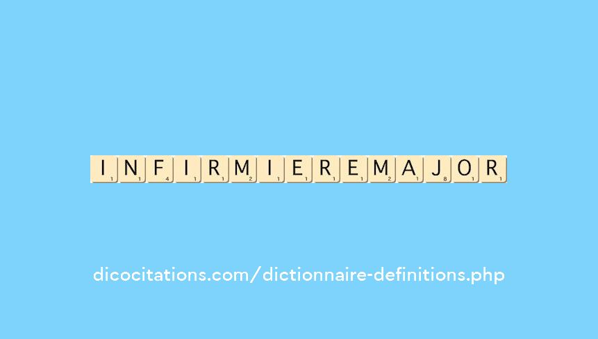 infirmiere-major