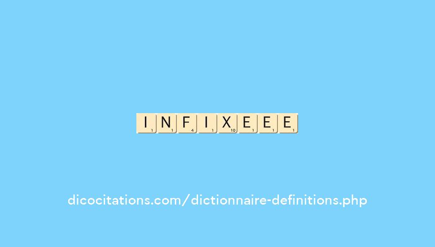 infixe--ee