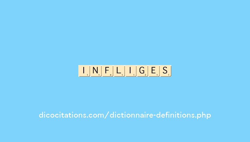 infliges