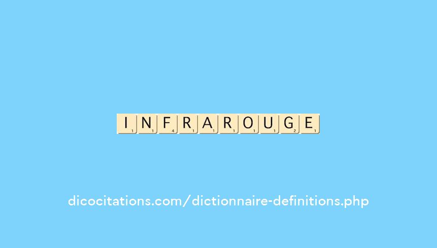 infrarouge infrarouge